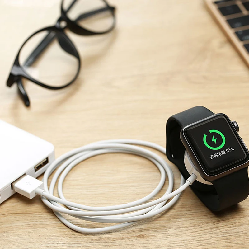 JKing 1 компл. для Apple Watch док Зарядное устройство м Магнитная Беспроводной зарядный