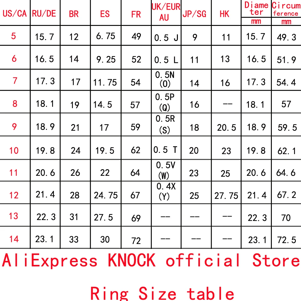 Обручальные кольца KNOCK для мужчин и женщин простые круглые цвета розового золота