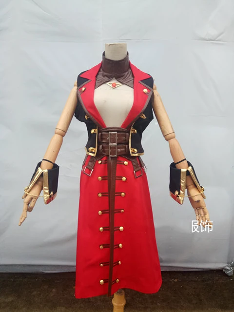 Аниме! Fate Grand Order FGO Francis Drake готический плащ Униформа карнавальный костюм на