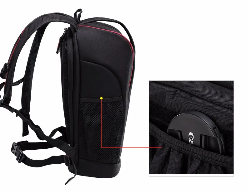 CADeN фотография сумка mochila fotografia DSLR камера сумки через плечо рюкзак для ноутбука Canon Nikon Путешествия противоударный объектив чехлы