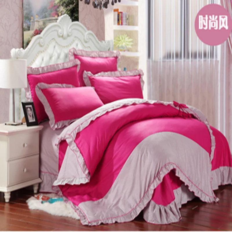 Постельные принадлежности корейские одеяла простыня хлопок черный белый в