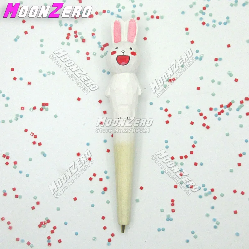 M-Smile Rabbit Новая ручная резная деревянная ручка для алмазной живописи вышивка крестиком аксессуары точечный полимерный инструмент для выкладывания мозаики ручки - Цвет: M-Smile Rabbit