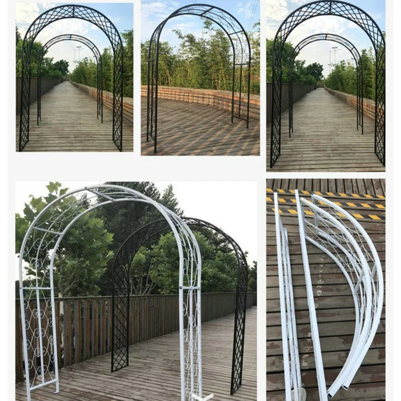 1 комплект Арка Поддержка цветок стенд лоза металлическая железная рамка полка