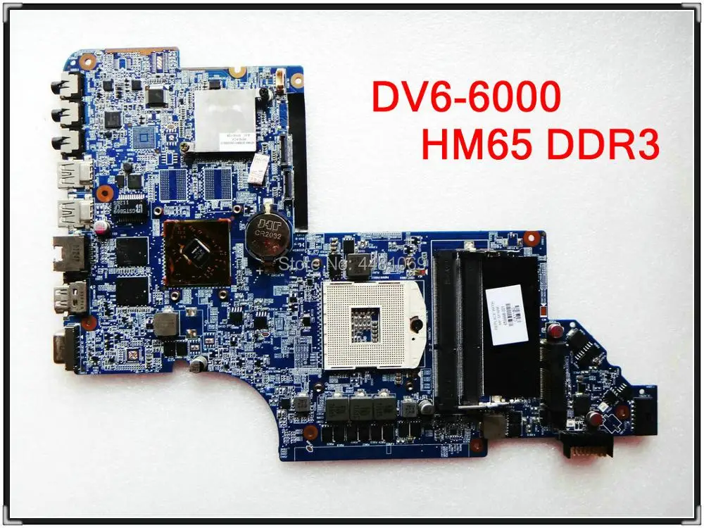 Материнская плата для ноутбука HP DV6 6175CA 659998 001 641487 659147 6000 HM65 полностью