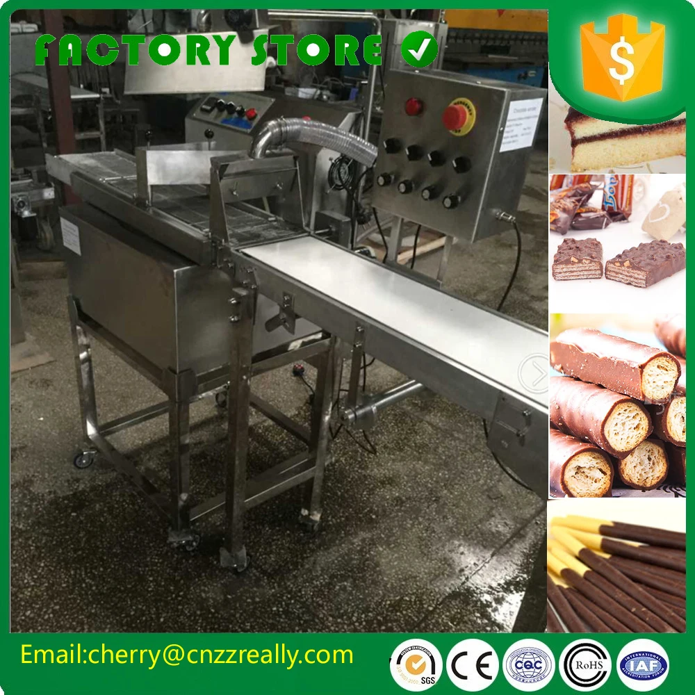 Промышленная Автоматическая небольшая машина для нанесения шоколада 15 кг/ч |