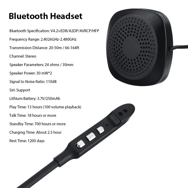 Новинка 2020 беспроводные наушники Bluetooth гарнитура Hands Free защита от помех V4.2