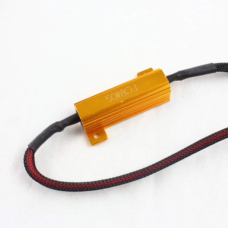 2 шт. Ксеноновые Светодиодные резисторы H7 H8 H9 H11 9005 HB3 9006 HB4 50 Вт 6 Ом|adapter hid|adapter ledadapter