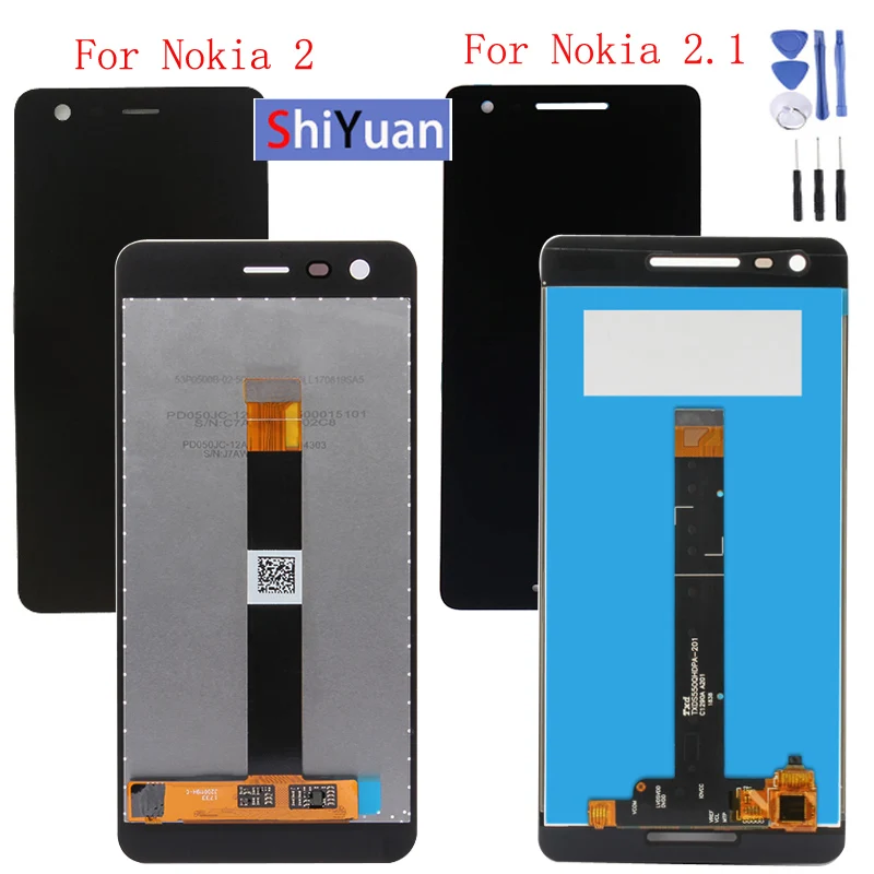 

Original LCD Display Touch Screen for Nokia 2 2.1 N2 TA-1007 TA-1029 TA-1023 TA-1035 TA- 1011 Digitizer Assembly Replacement