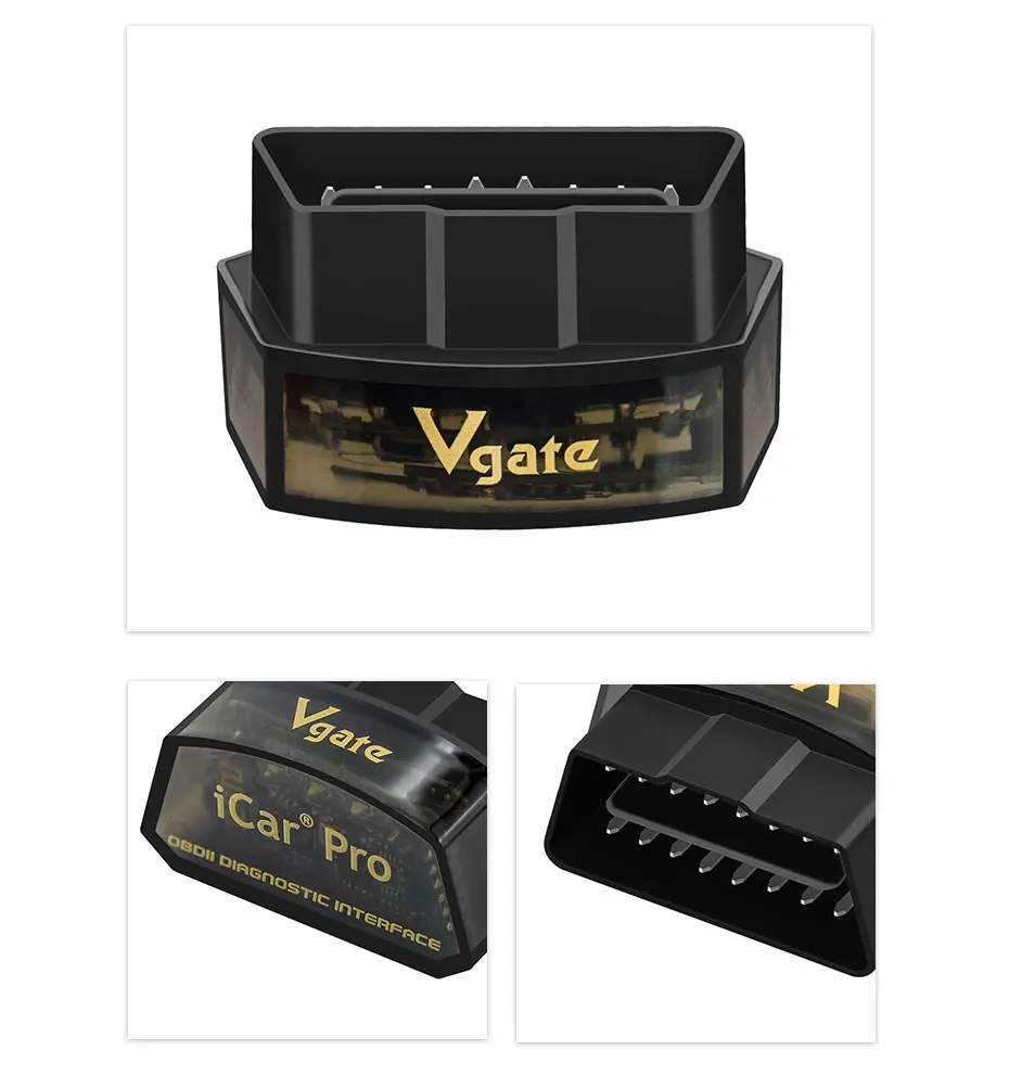 Vgate iCar Pro OBD2 elm 327 Bluetooth 4,0 Автомобильный диагностический obd obd2 сканер для IOS/android PK elm327 v1.5 odb2 сканер automotivo