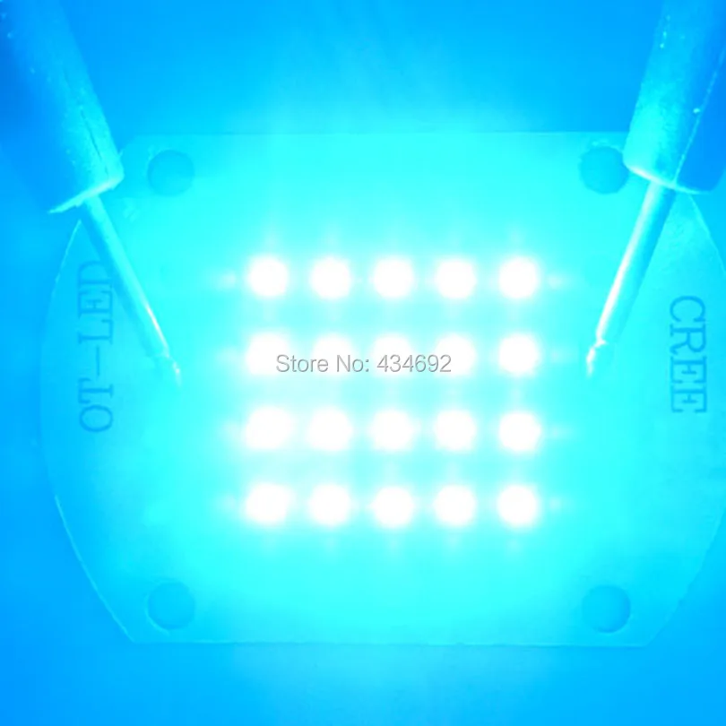 Cree XLamp 60 Вт XPE2 светодиодный излучатель высокой мощности синий 475nm 480nm светильник 2