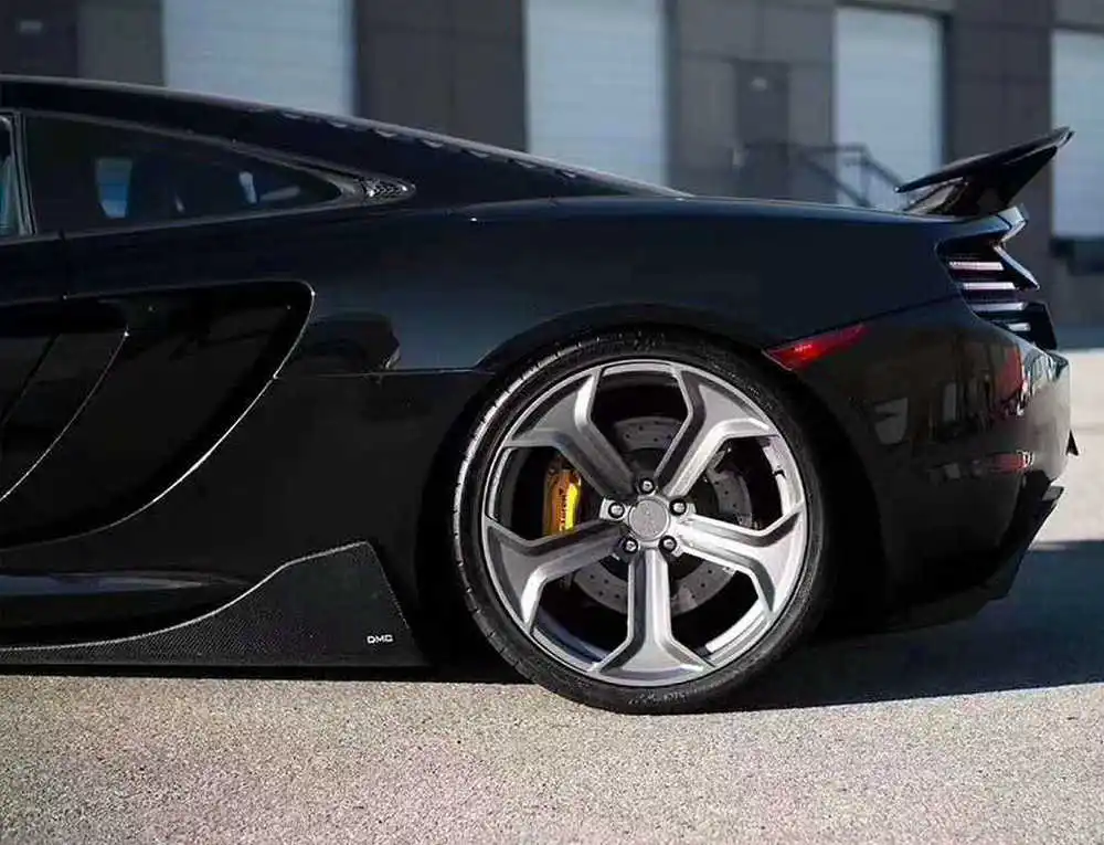 Авто задний бампер крыло багажника крыло губы углерода Fibber спойлер для Mclaren MP4-12C 650S 675T кузов комплект задний губа для бампера
