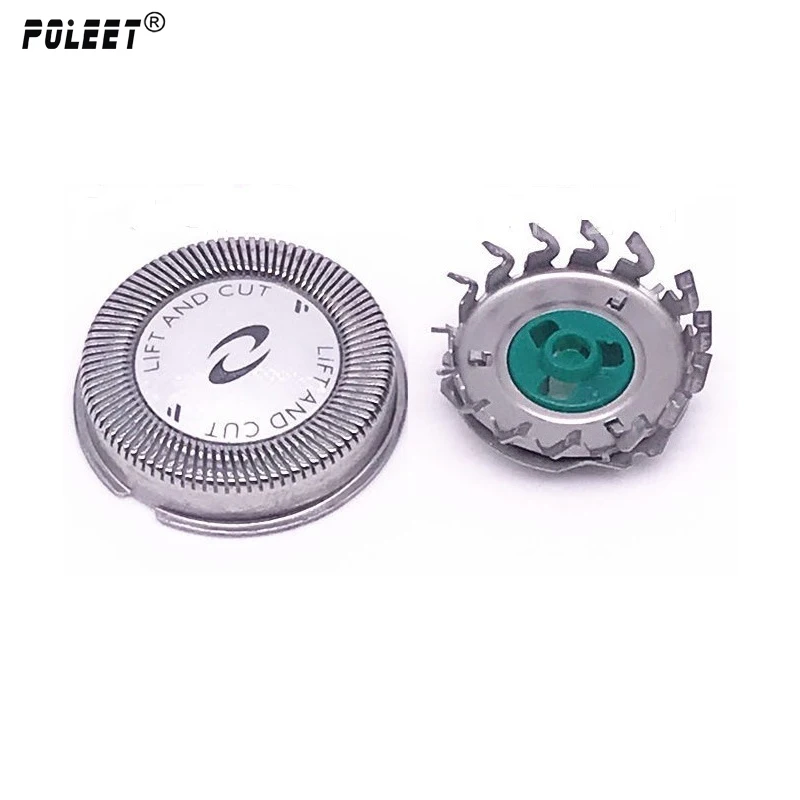 Poleet 3 компл./лот бреющая головка HQ64 Замена для Philips Norelco бритвенное лезвие HQ64 HQ54 HQ6070 7310XL PT710 HQ7325 PT72