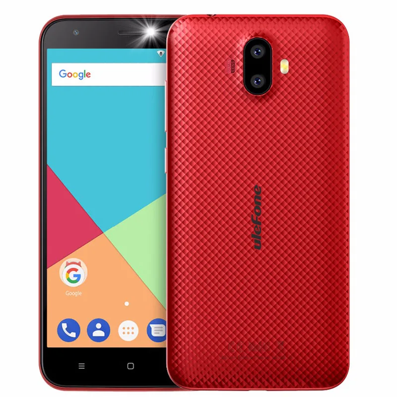 Ulefone S7 смартфон 3g 5 0 дюймов Android 7 MTK6580 1. Гц 4 ядра 1 ГБ Оперативная память 8