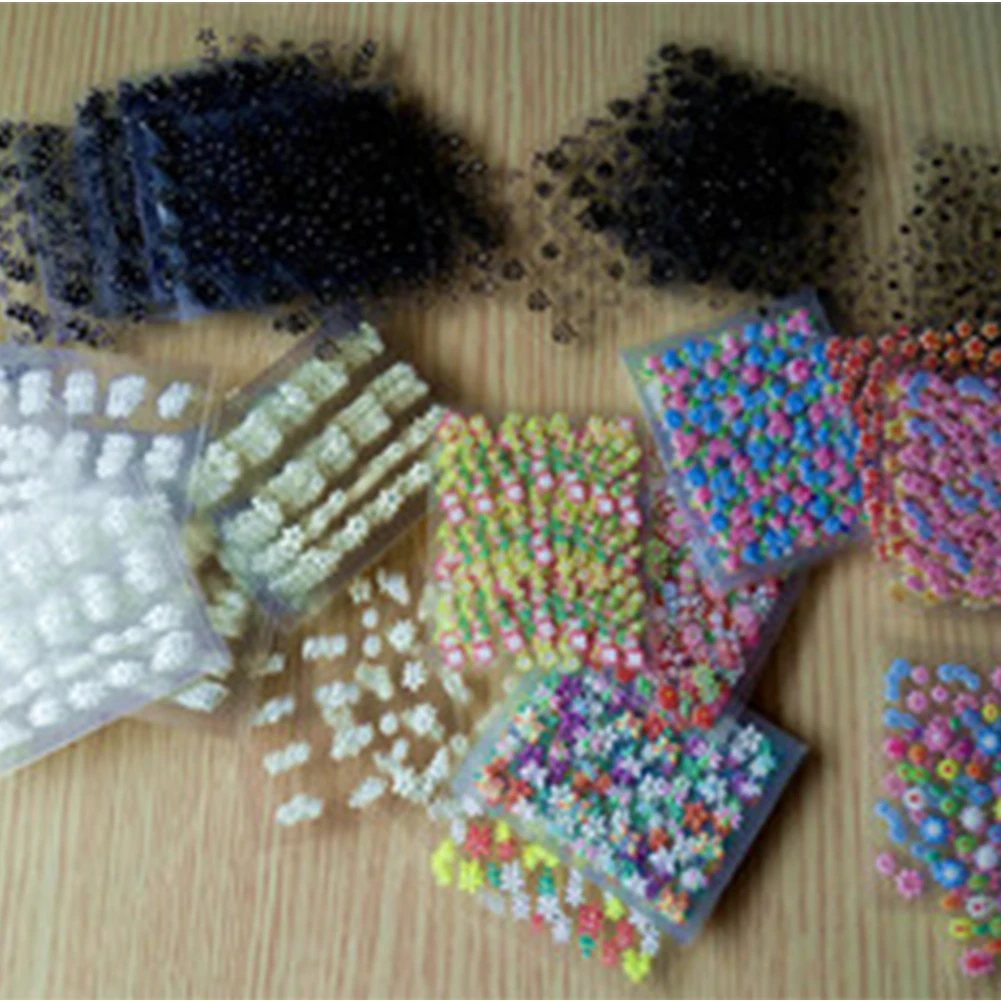 50 шт. водяные наклейки для ногтей цветы Типсы маникюра наклейка DIY Дизайн перевод