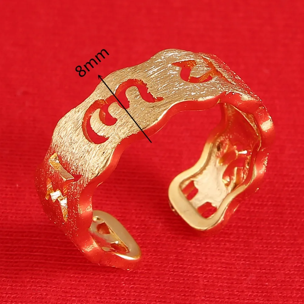 Африканское индийское женское кольцо модные золотые ювелирные изделия