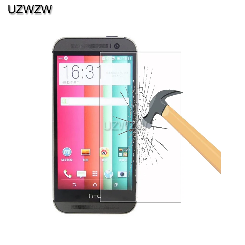 2 шт Премиум Закаленное стекло для htc One M8 защитная пленка, стекло для htc M8 стекло