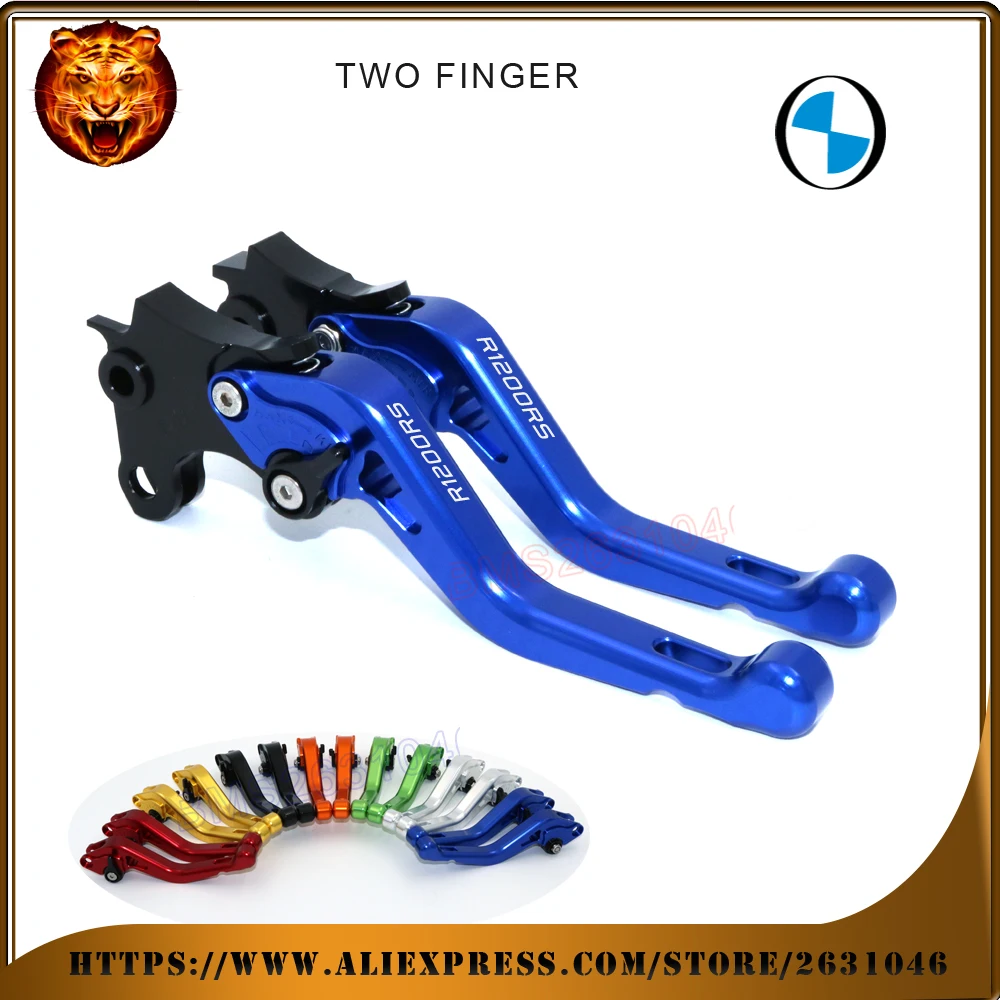 

For BMW R1200 RS LOGO R1200RS 2015-2018 BLACK SILVER NEY STYLE MOTOR MOTOBIKE Motorcycle Adjustable Short Brake Clutch Levers