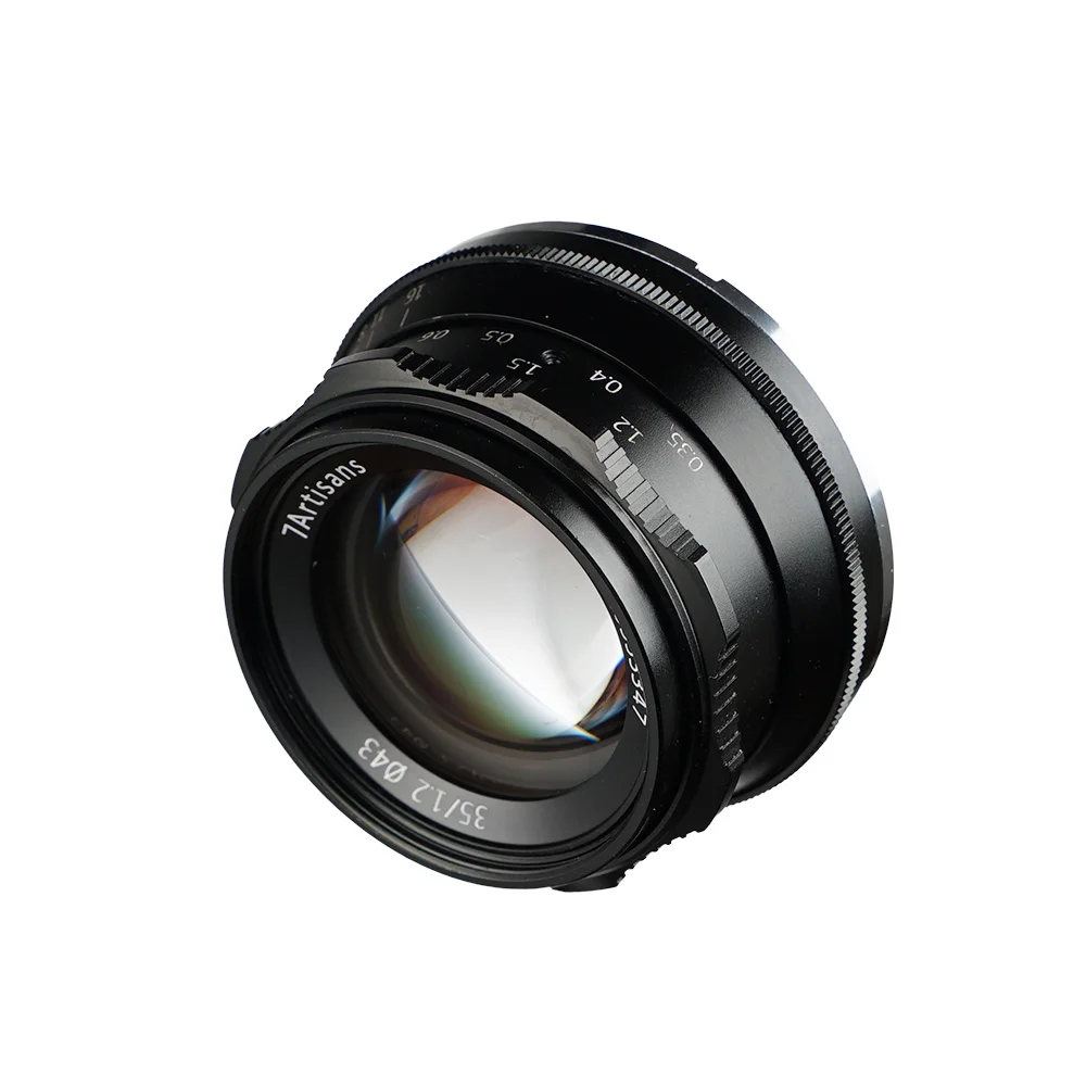 Фотокамера 7artisans 35 мм F1.2 с фиксированным объективом для Fujifilm Fuji XF | Электроника
