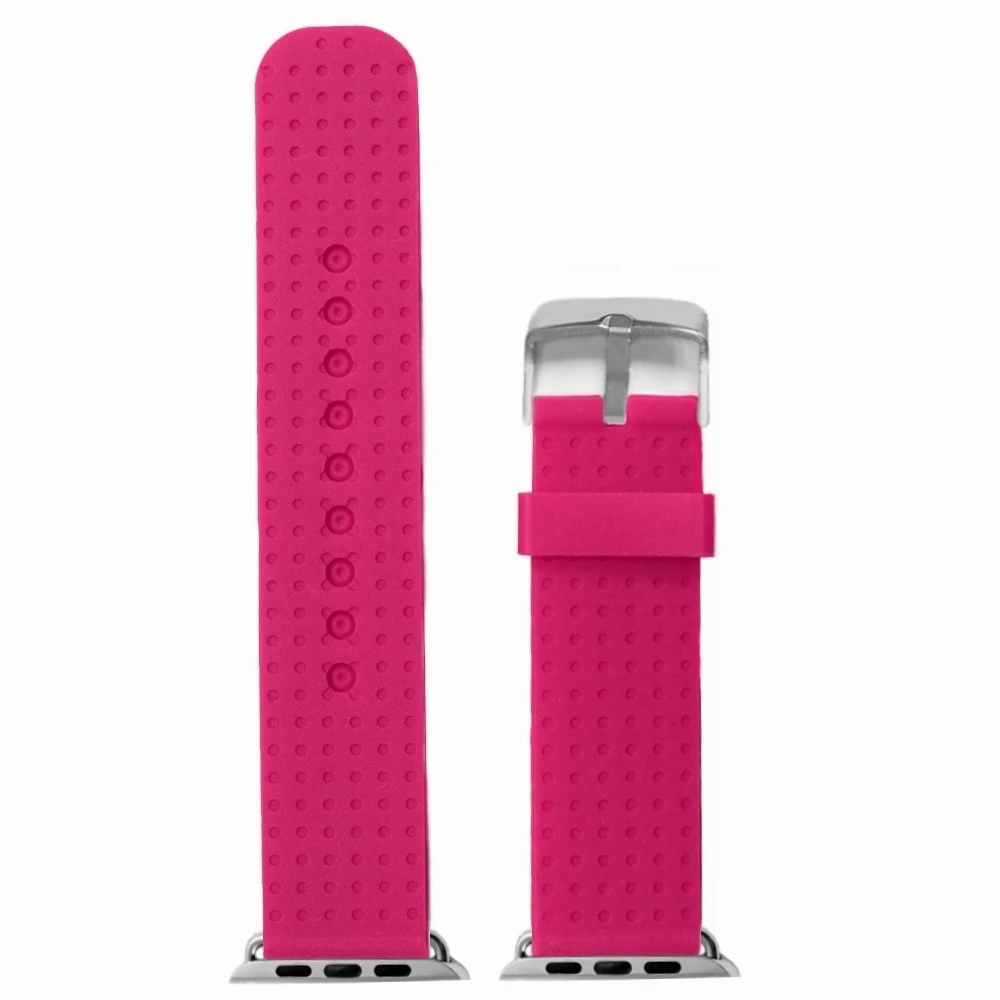 38 мм пурпурный цвет силиконовый ремешок для часов Замена Apple iWatch WB1103E38JB|replacement silicon