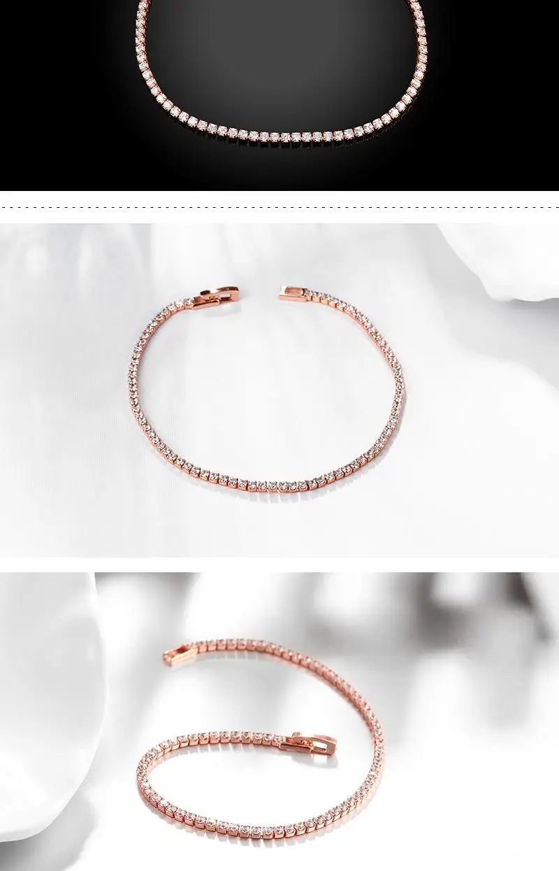 Очаровательных бусин кристаллов из Swarovski браслет для женщин Аутентичные 925 ювелирные изделия изысканные свадебные украшения подарок для девочки