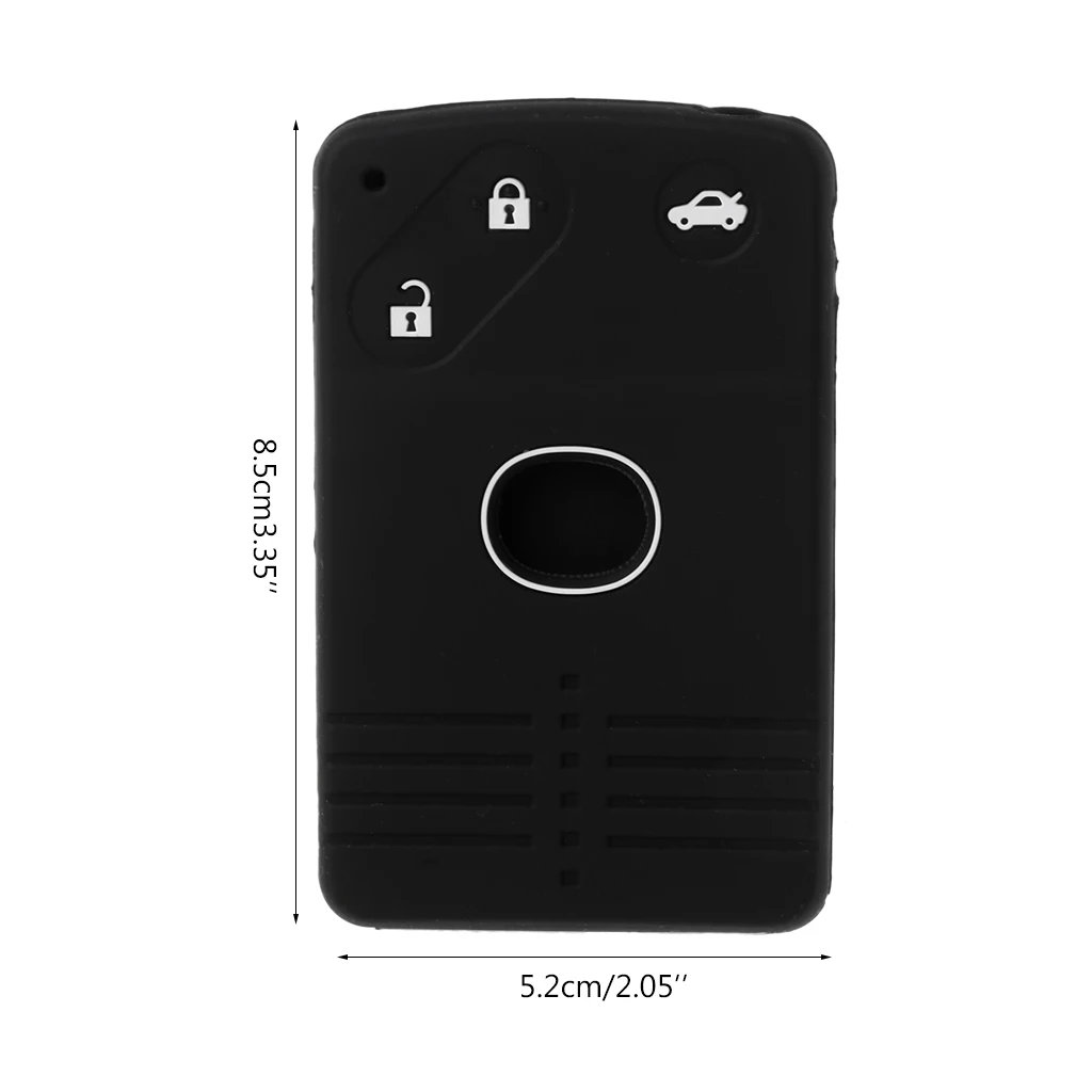 

Silicone Car Key Case Cover 2 Buttons For Mazda 3 5 6 8 M8 CX-7 CX-9