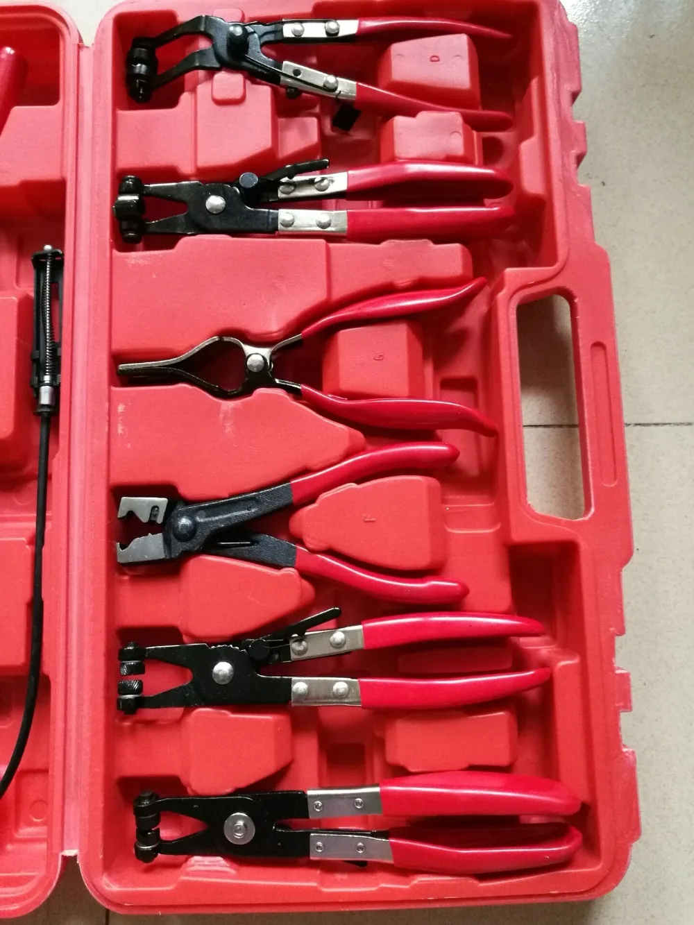 9 шт. набор гибких плоскогубцев для ремонта шлангов|car mechanic|car toolscar mechanic tools |