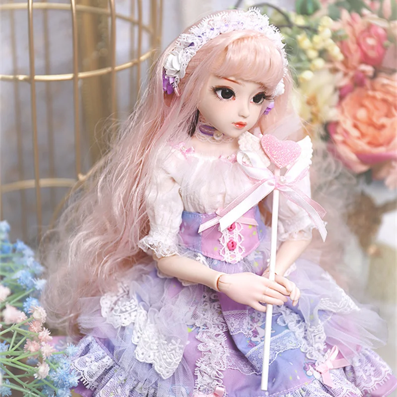Дневник королевы 1/4 BJD кукла шарнирное тело Тереза с макияжем включает одежду