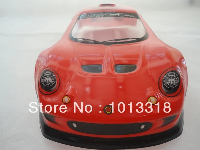 Ewellsold 033 1/10 масштаб на дороге дрейф автомобиль Окрашенные ПВХ корпус 190 мм для