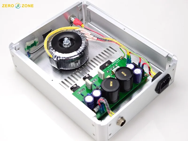 Стандартный ver LPS80 HIFI 80 Вт версия Линейный источник питания DC 5 В/9 В/12 В/15 В/18 в/19 в с дисплеем