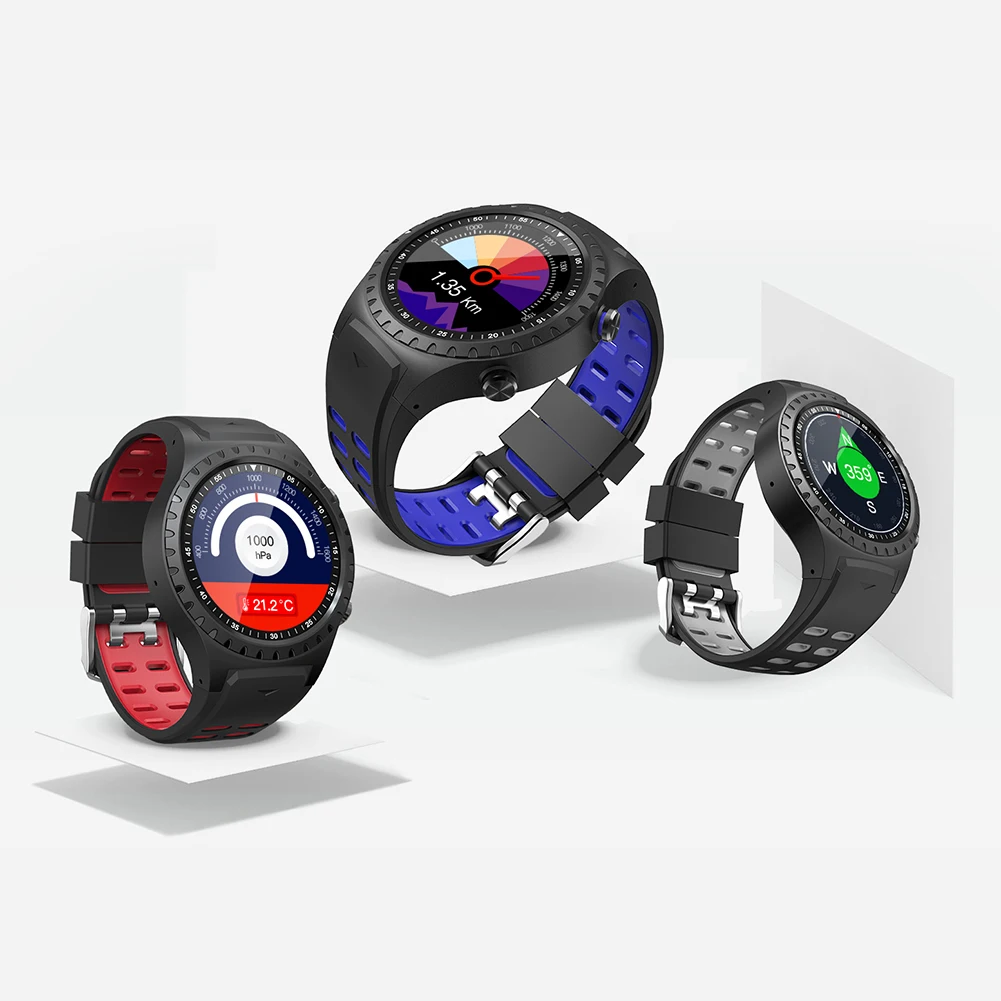 SMA-M1 gps спортивные часы Bluetooth Вызов мульти-спортивный режим компас высота Спорт на открытом воздухе умные часы для Android iOS