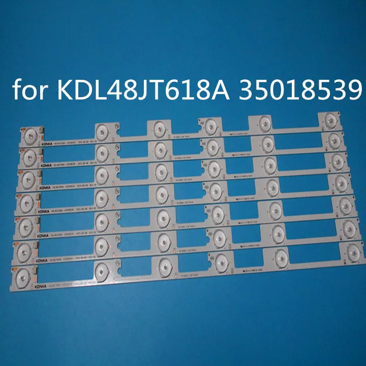 Original New 100pcs / LED Strip Bar Backlight for KONKA KDL48JT618A KDL48SS618U 35018539 35018540 6 LED LIGHT (6 V) 442mm