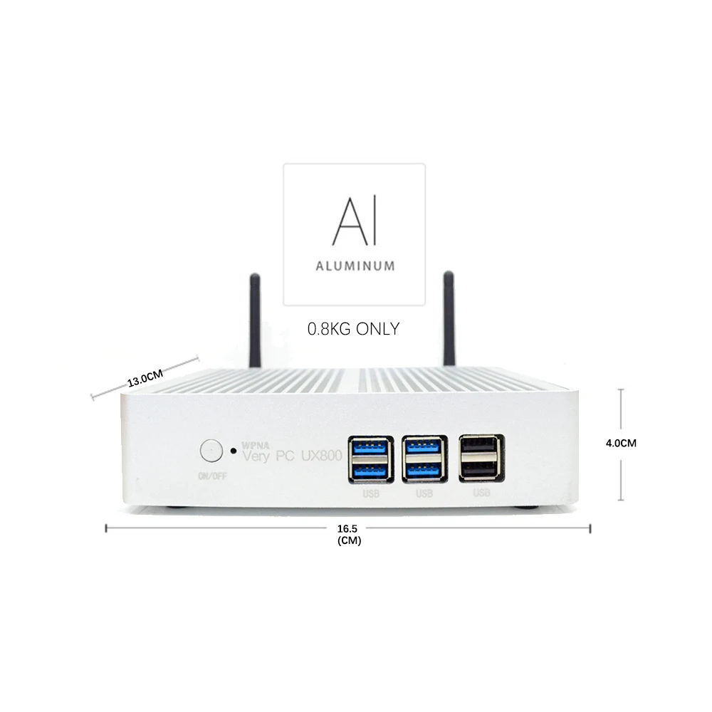 Микро HTPC UX850 mini intel core i5 5200U HD Graphics 5500 HDMI WI FI 8 ГБ 128 Windows10 SSD Мини Пк Настольный