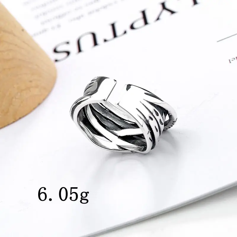 Серебряные кольца в стиле ретро для женщин | Украшения и аксессуары