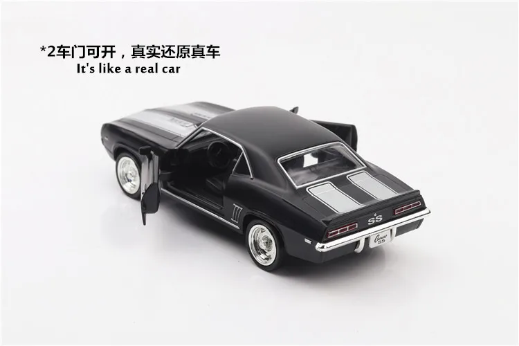 1:36, американская мышечная машина, Игрушечная машина Chevrolet Camaro, металлическая игрушка, Литые и игрушечные транспортные средства, модель автомобиля, игрушки для детей