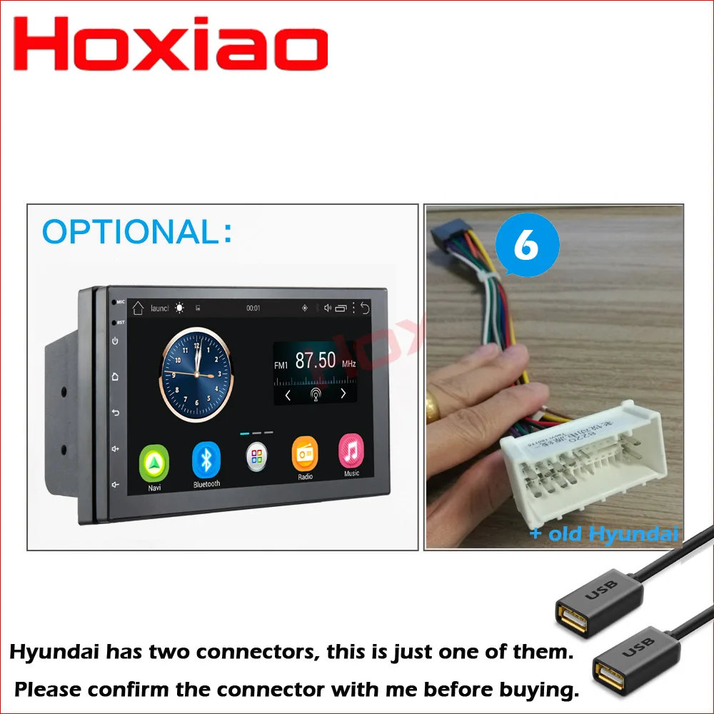Автомагнитола 2 Din Android GPS навигация Автомагнитола стерео " Wifi Bluetooth USB аудио 2DIN универсальный мультимедийный автомобильный плеер