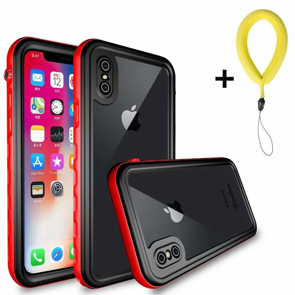 Olhveitra Waterproof Case For iPhone 11 Pro XS MAX XR X 6 6S 7 8 Plus hockproof Swimming Diving Cover Outdoor Underwater Coque - Цвет: Color 12