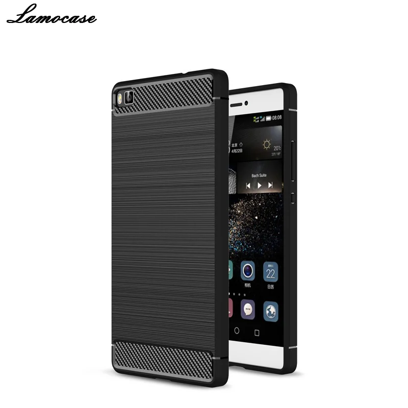 Fitted Case for Huawei P8 Back Cover GRA-L09 5.2&quot Soft TPU Cases Protective Phone Shell Luxury Fashion Ultra Thin Funda Capa |