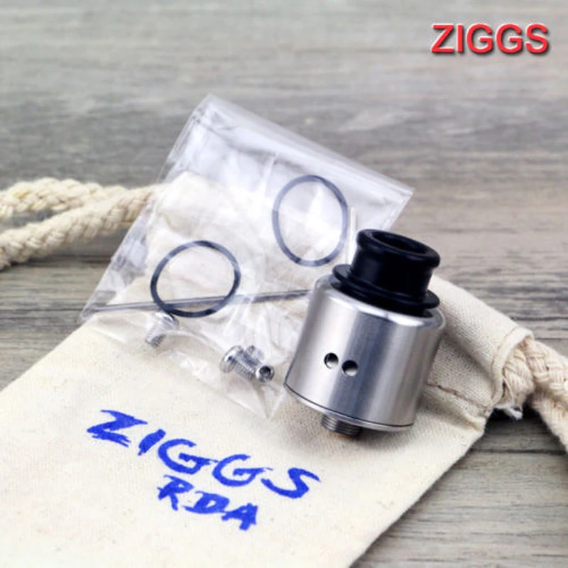 Бак Advken Ziggs rebuildable dripping RDA оригинальный испаритель с двойной резьбой 510 большой