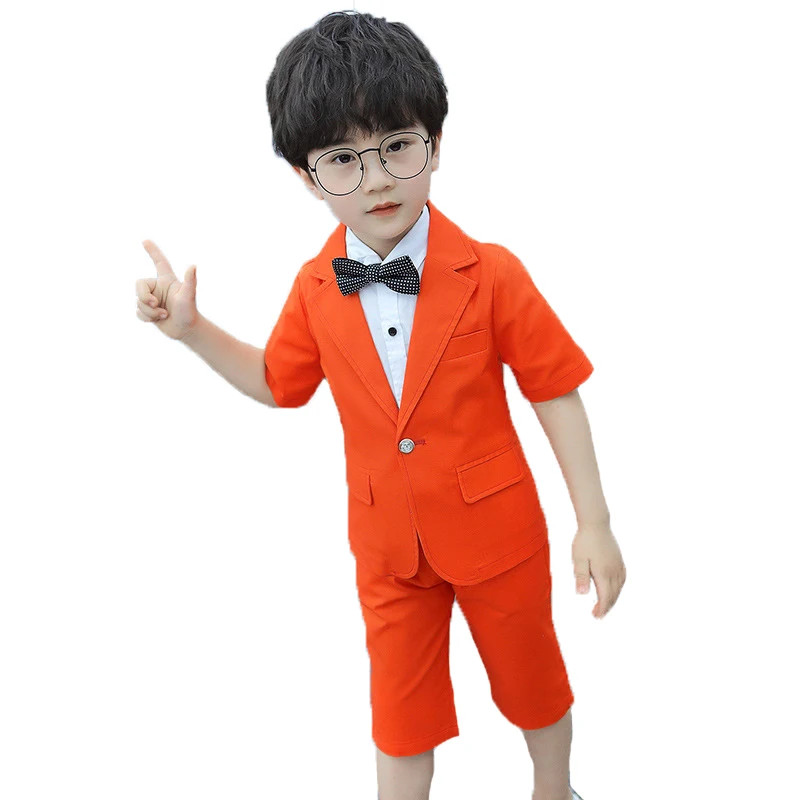 Формальные Детские комплекты с платьем для мальчиков Свадебные вечерние одежды