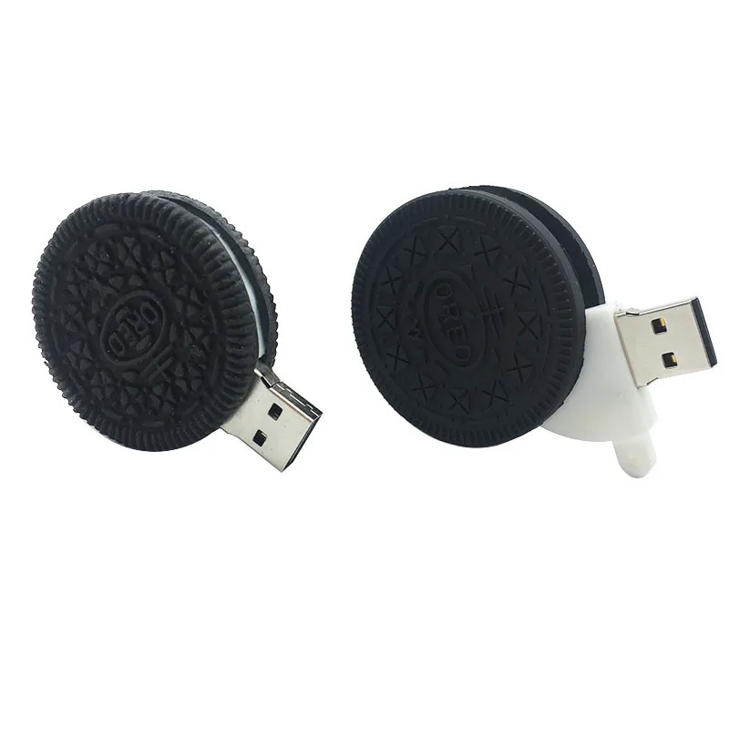 usb флеш-накопитель 128 ГБ памяти usb 2,0 флеш-накопитель 16 ГБ 4 ГБ 8 ГБ Флешка 32 Гб 64 Гб памяти usb Oreo печенье лучший подарок