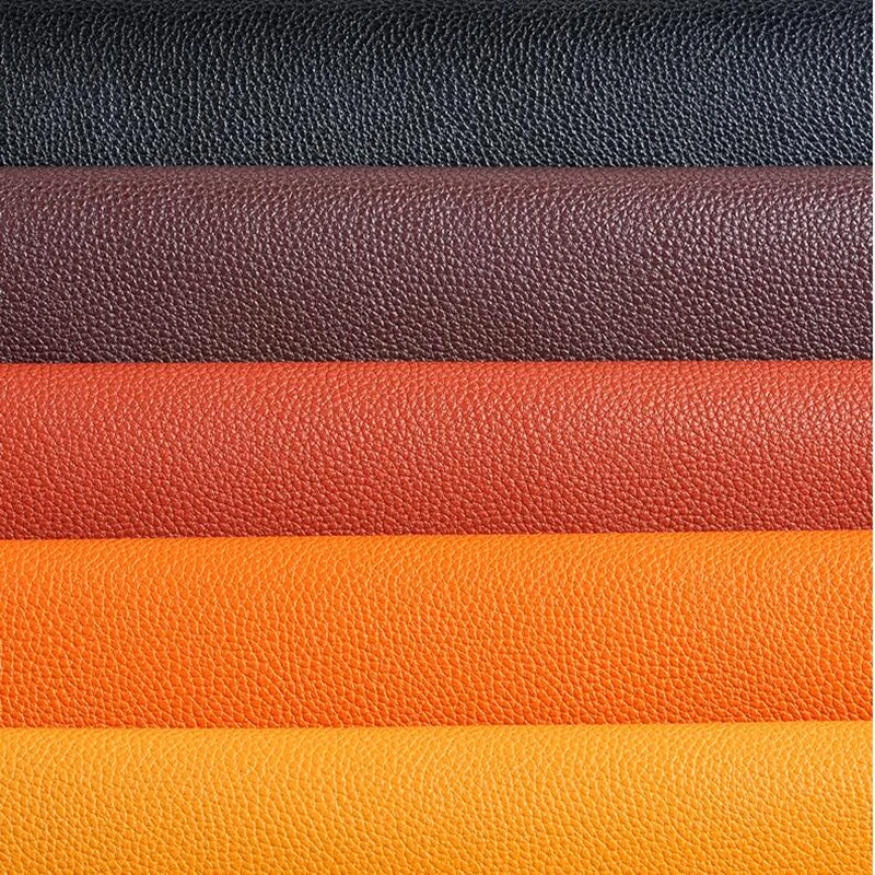 1pcs = 50cm * 138cm Faux Leather Fabric for Sewin Lychee PU artificial leather car bedside backpack decorative DIY material | Дом и сад