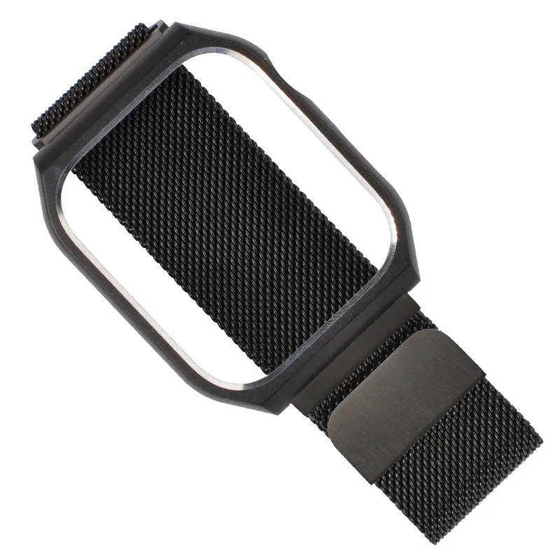 Milanese Loop band + case for Apple Watch 44mm 40mm Stainless Steel strap bracelet iwatch series 4 bands | Наручные часы