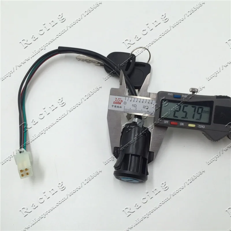 2 шт. замок для мотоцикла мопеда скутера мотоцикла|buggy scooter|switch lockatv lock |