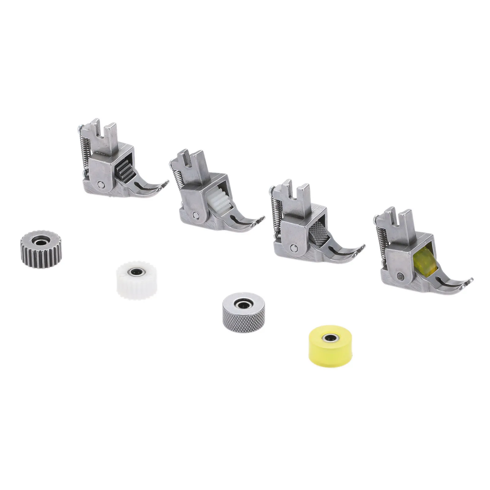 1 шт. для швейной машины плоская роликовая прижимная лапка типа скрученного