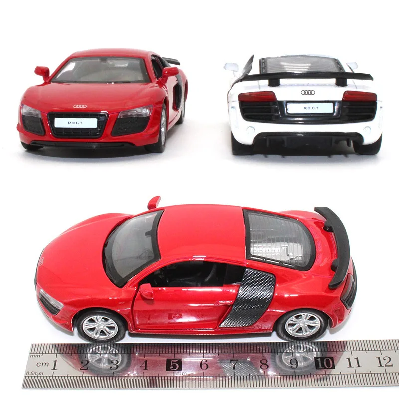 CAIPO 1:43 Audi R8 литая под давлением модель автомобиля металлический материал детская