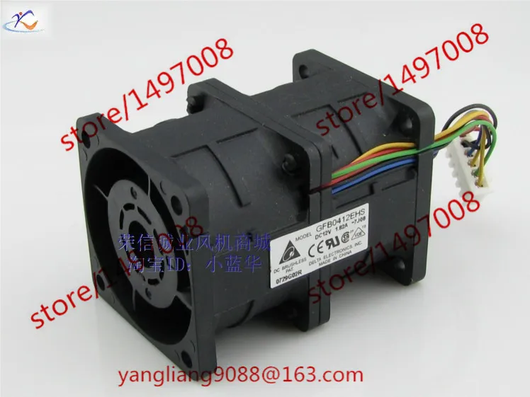 Серверный охлаждающий вентилятор Delta Electronics GFB0412EHS 7J08 12 В постоянного тока 1 2 А 8