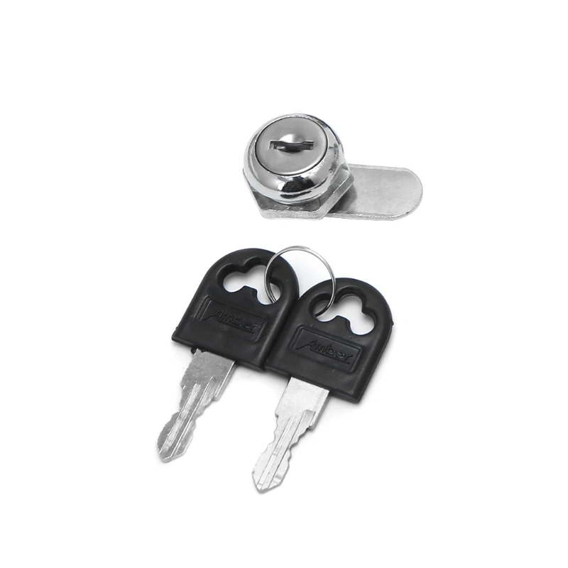 10mm 10-30 мм кулачковый замок картотечный шкаф замок для почтового ящика замки на шкаф 2 ключа - Цвет: 10mm