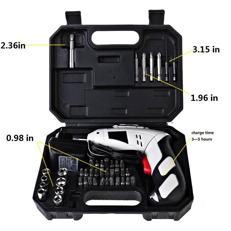 Мини-крутящий момент многофункциональная аккумуляторная электрическая дрель