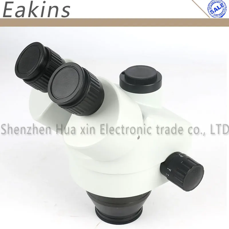 3.5X 7X 45X 90X Simul-Focal Тринокулярный Стерео микроскоп головка непрерывный зум WF10X/20 окуляр Вспомогательный объектив