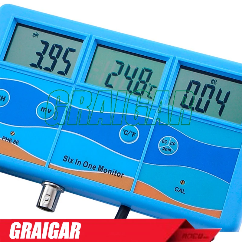 Многофункциональный измеритель ОВП мВ PH CF EC TDS ppm 7 в 1 тестер монитор качества